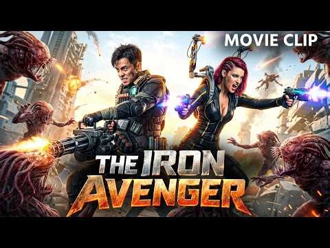 Aliens Attack a Research Center After a Mysterious Mutation | THE IRON AVENGER | Sci-Fi Action Scene