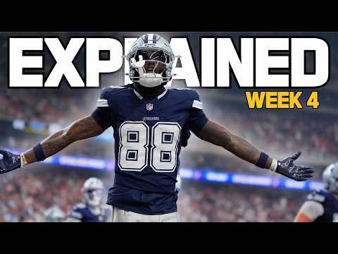 Every Sunday Afternoon Game Explained | NFL Week 4 Rundown