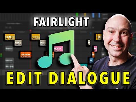 Edit Dialogue in Fairlight | DaVinci Resolve 21 (Lesson 2)