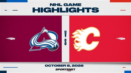 NHL Highlights | Avalanche vs. Flames - October 8, 2026