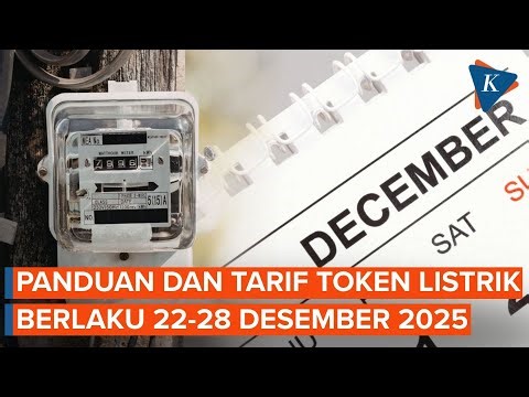 Harga Token Listrik 22-28 Desember 2025, Rp 100 Ribu Dapat Berapa kWh?