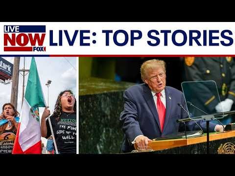 LIVE: Trump attends United Nations General Assembly, Austin ICE shooting, Middle East latest, more