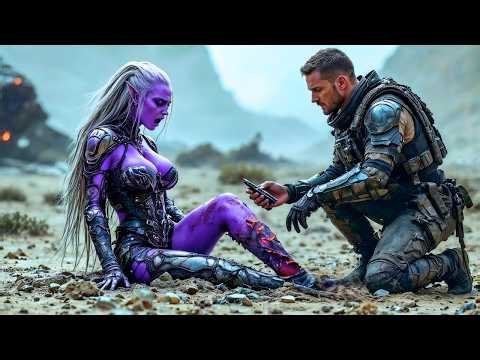 Alien Warrior Left for Dead After Losing Her Legs, Only a Human Marine Defied to Leave Her | HFY