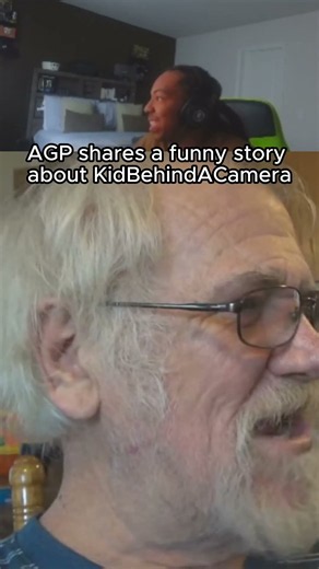 AGP shares a funny story about kidbehindthecamera RIP AGP #clips #funny#AGP#KidBehindACamera