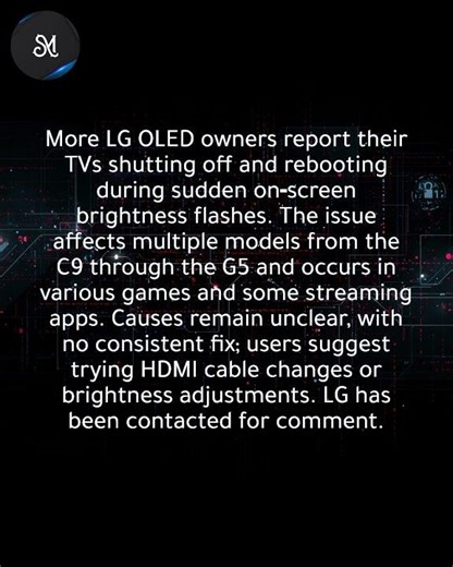 LG OLED TVs face rising power‑cycling issues from bright flashes, hitting newer models