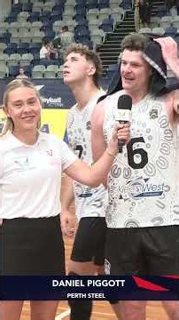 Towel Counter needed for star man Daniel Piggott #perth #volleyball #interview