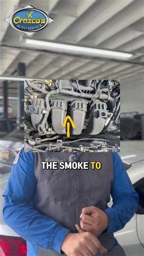 Ever wonder how mechanics find those invisible air leaks? 💨 It’s all about the smoke test!