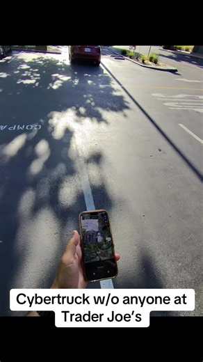Cybertruck Smart Summon Arrives at Trader Joe’s