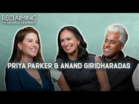 Priya Parker and Anand Giridharadas on healthy fights, intentional gathering, and humor in conflict