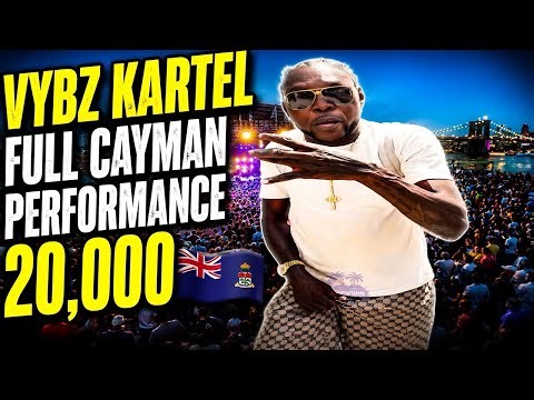 Vybz Kartel Full Live Performance In Cayman OOTW Festival 20,000 People First Time🔥