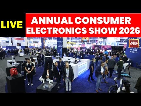 LIVE: Annual Consumer Electronics Show 2026 opens in Las Vegas | US News LIVE
