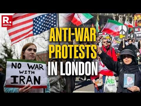 BREAKING: Massive Protests Erupt In London Against Trump's War In West Asia | US vs Iran War News