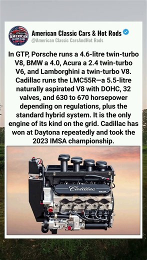 Cadillac LMC55R: The Only Naturally Aspirated Engine in GTP