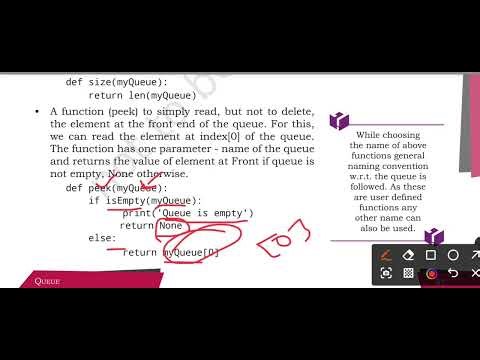 Queue Implementation in Python | Class 12 Computer Science Chapter 4 | Easy Explanation