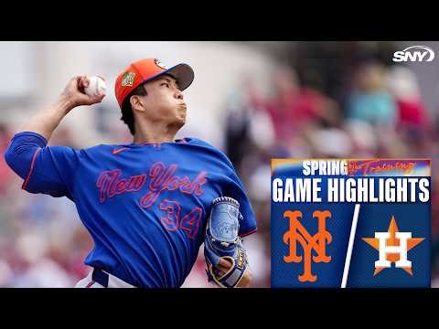 Mets vs Astros (3/19/26) | Mets Highlights