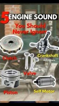 5 Engine Sounds You Should Never Ingore - Bike Engine Problem