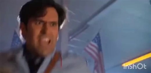 i didn't get this ending when I first watched it, ash wakes up too late and slept through an apocalypse and he had a beard and screamed "nooooooooooooooooooooo" which was a pretty depressing way to end the movie ngl