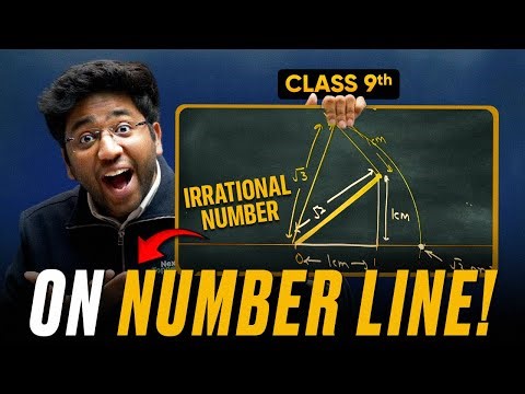 Representing Irrational Numbers on Real Number Line! 🔥 | Class - 9th Abhay | Shobhit Nirwan