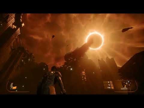 Saros - Tutorial: Unknown Woman: Formal Credits "SAROS" Title Cutscene | Consort Fight | PS5 Pro