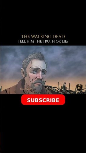 The Walking Dead 😱 TELL HIM THE TRUTH OR LIE? #shorts