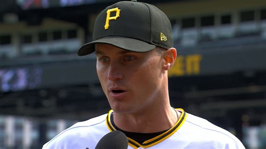 Jake Mangum talks Pirates' outing and roster, more