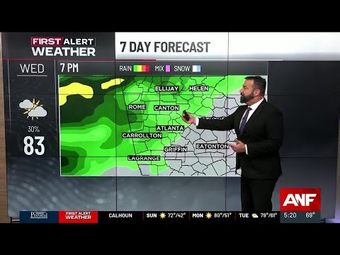 First Alert Forecast: Cool start, awesome finish for Sunday