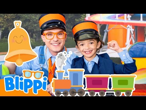 Blippi's Ultimate Train Challenge | Vehicle Video | Educational Videos for Kids