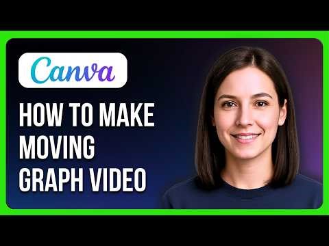How To Make Moving Graph Video On Canva (Data Visualized)
