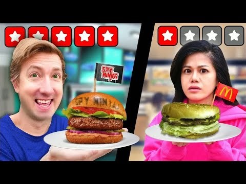 Chad Wild Clay! I m Opening a Spy Ninjas Restaurant (Food Challenge)