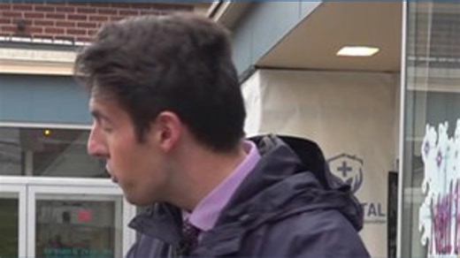 Eye glass store owner explains how car came crashing through front window and door