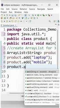 ArrayList Methods in Java (Fast)