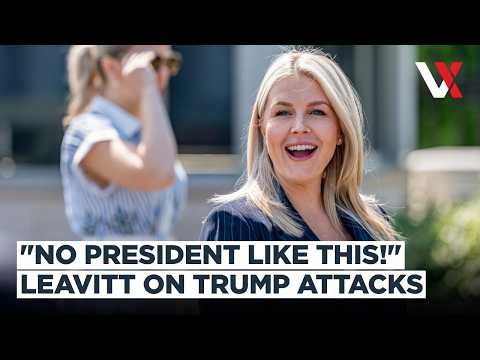 Leavitt Slams "Systemic Demonization" Of Trump Following Correspondents' Dinner Shooting | VERTEX