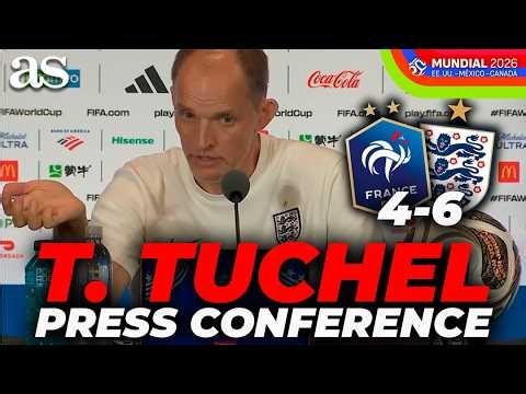 THOMAS TUCHEL's EMOTIONAL FULL PRESS CONFERENCE after England's historic 6-4 win over France