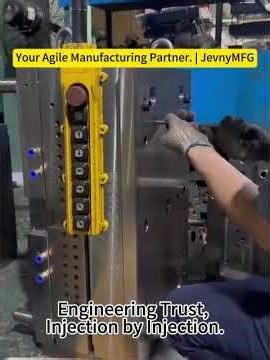 Precision Injection Molding: 320-Cavity Medical Syringe Mold 🏥 #Syringe #InjectionMolding #MedTech