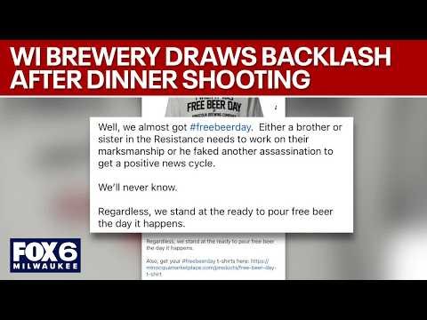 WI brewery post draws backlash after White House dinner shooting | FOX6 News Milwaukee