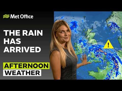29/08/2026 - Unsettled south, dry north - Afternoon Weather Forecast UK - Met Office Weather