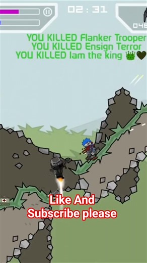 4 enemy Killed💪🏻😱🔥😱 By Predator #minimilitia #gaming #games #viral #action