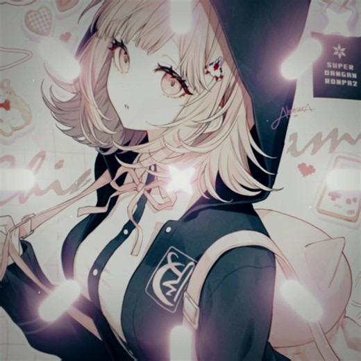 cutest ever #chiakinanami #chiaki #danganronpa
