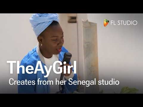TheAyGurl creates from her Senegal studio