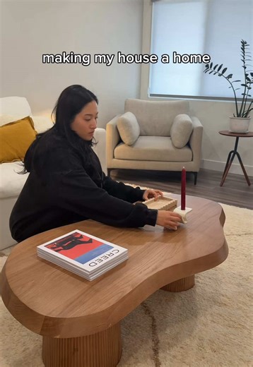 slowly but surely getting out of my millennial gray and sad beige home aesthetic??? got so many new pieces from @Castlery US and everything is such good quality! use my code ’SALLYK’ for $80 off $1,500 until 3/31/26 the code is stackable with other promotions!!!! 👀 #homedecor #home #homeinspo