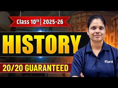 Class 10 - Complete History One Shot 🔥 | CBSE Boards Exam 2026 | eSaral