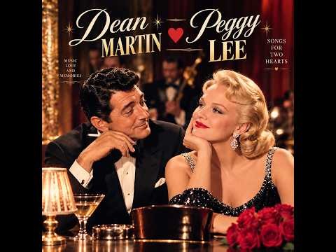 ❤️ Dean Martin × Peggy Lee (1950s–1960s) | Sweet Vintage Romance 🎙️ Timeless Love Songs
