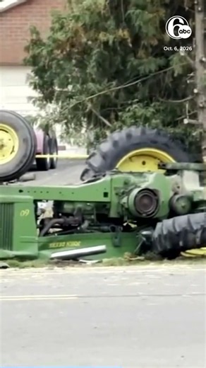 Tractor pulling hayride flips, leaving several injured, teen driver in critical condition
