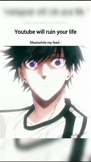 Reason why you should watch youtude!!🗿 #anime #bluelock |@zenmaxedits |