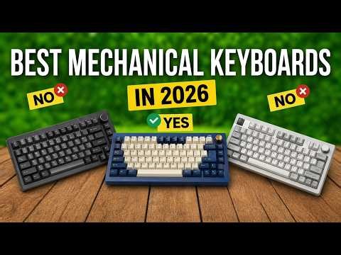 ✅Top 5 Best Mechanical Keyboards in 2026 - From Budget 60% to Premium Aluminum Flagship!