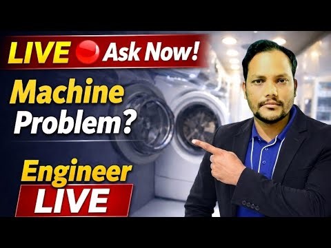 Washing Machine Q&A🔴 LIVE: Washing Machine Q&A | हर Problem का Solution with Error Code.Haier
