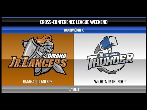🏒 MAHA 10U – League Play | Wichita Jr Thunder VS Omaha Jr Lancers