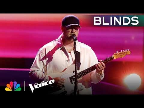 Luke Cope Performs BEAUTIFUL Cover of Cam’s “Burning House" | The Voice Blind Auditions | NBC