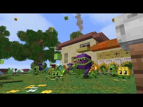 The ultimate Plants & Zombies Minecraft field guide (One of the best mods yet?!)
