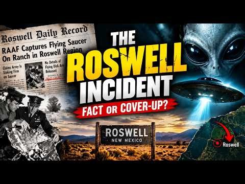 The Roswell Incident: UFO Crash or Government Cover-Up? | 1947 Mystery